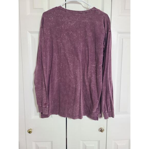 Victoria's secret PINK xl women's long sleeve partial button up - Picture 4 of 10